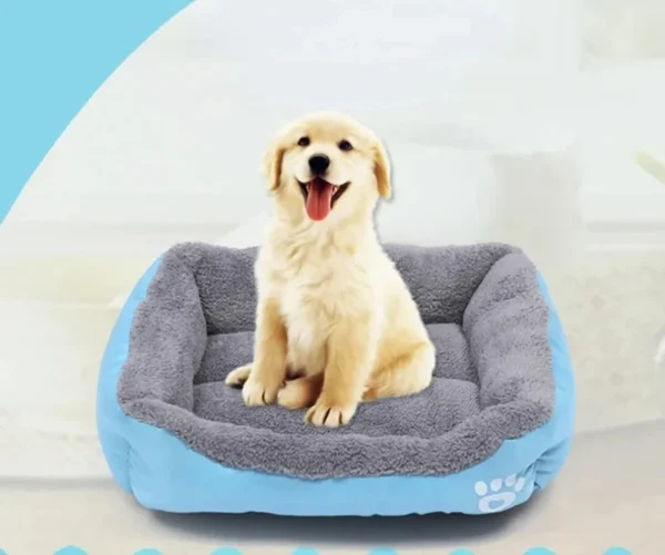 Square Large Dog Bed Soft Cat Sleeping Mat Warm Basket for Dog Waterproof Pet House for Small Dog Cushion Cat