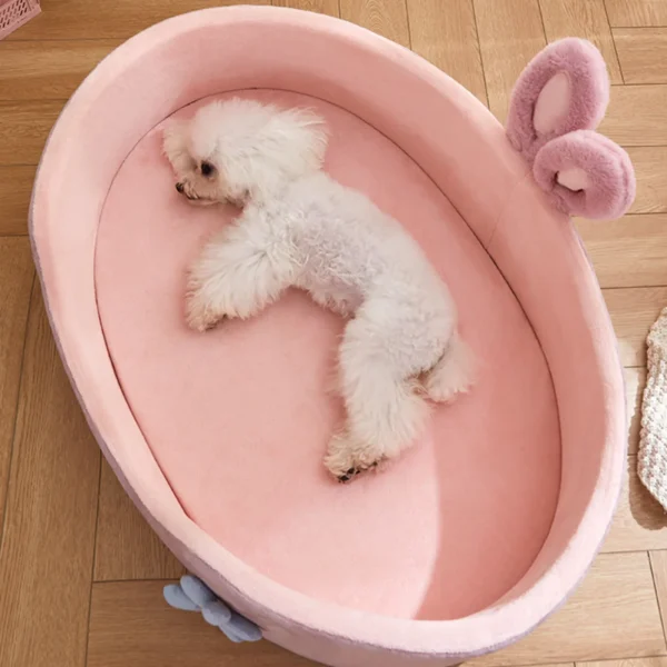 Detachable Pet Bed Pet Bed Detachable Washable Dog Sleeping Bed Soft Comfortable Warm Cat Bed for Four Seasons Soft Pet Bed - Image 5