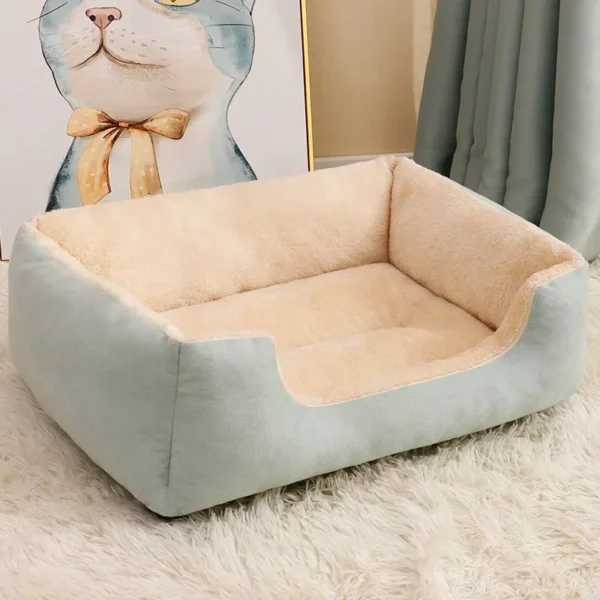 1pcs Bed for Cats Pet Products Cushions Kitten Goods Accessories Dog All Houses Supplies Things Accessory Habitats Basket Puppy - Image 3