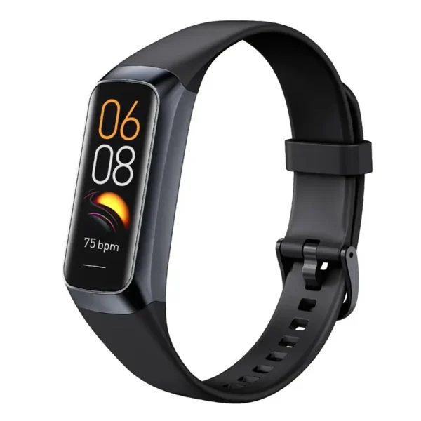 C60 Smart Bracelet Amoled Screen Heart Rate Blood Fitness Tracker SmartBand For Women Men Fashion Sport Smartwatch