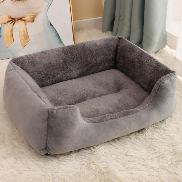 1pcs Bed for Cats Pet Products Cushions Kitten Goods Accessories Dog All Houses Supplies Things Accessory Habitats Basket Puppy - Image 2
