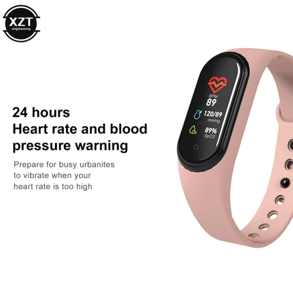 Smart Watch Wristband Waterproof Watch Blood Pressure Heart Rate Monitor Fitness Tracker Sport Smart Bracelet Electric Clock - Image 5