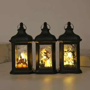 LED Pumpkin Lantern Hallo